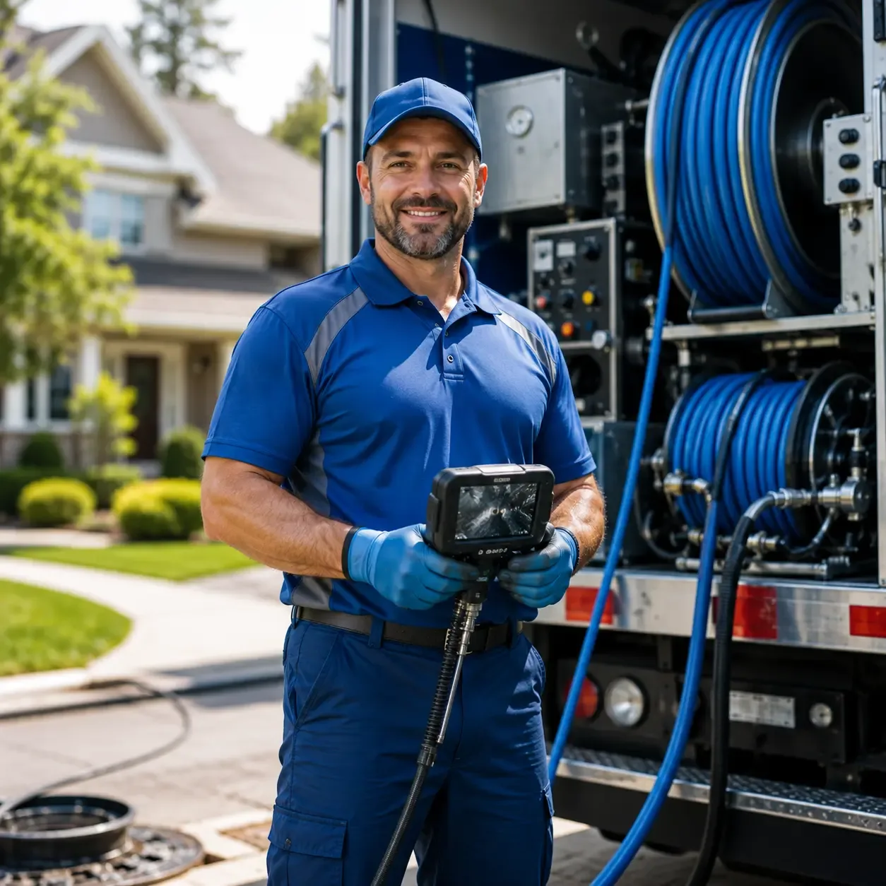 Local outdoor drain cleaning specialists in Campbell, OH